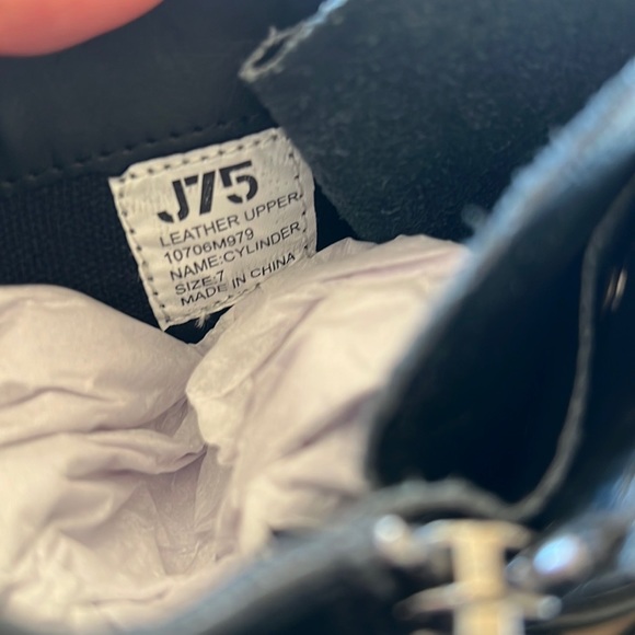 NEW J75 by Jump Men's Cylinder Leather Motorcycle Work Boot size 7 - Picture 5 of 6